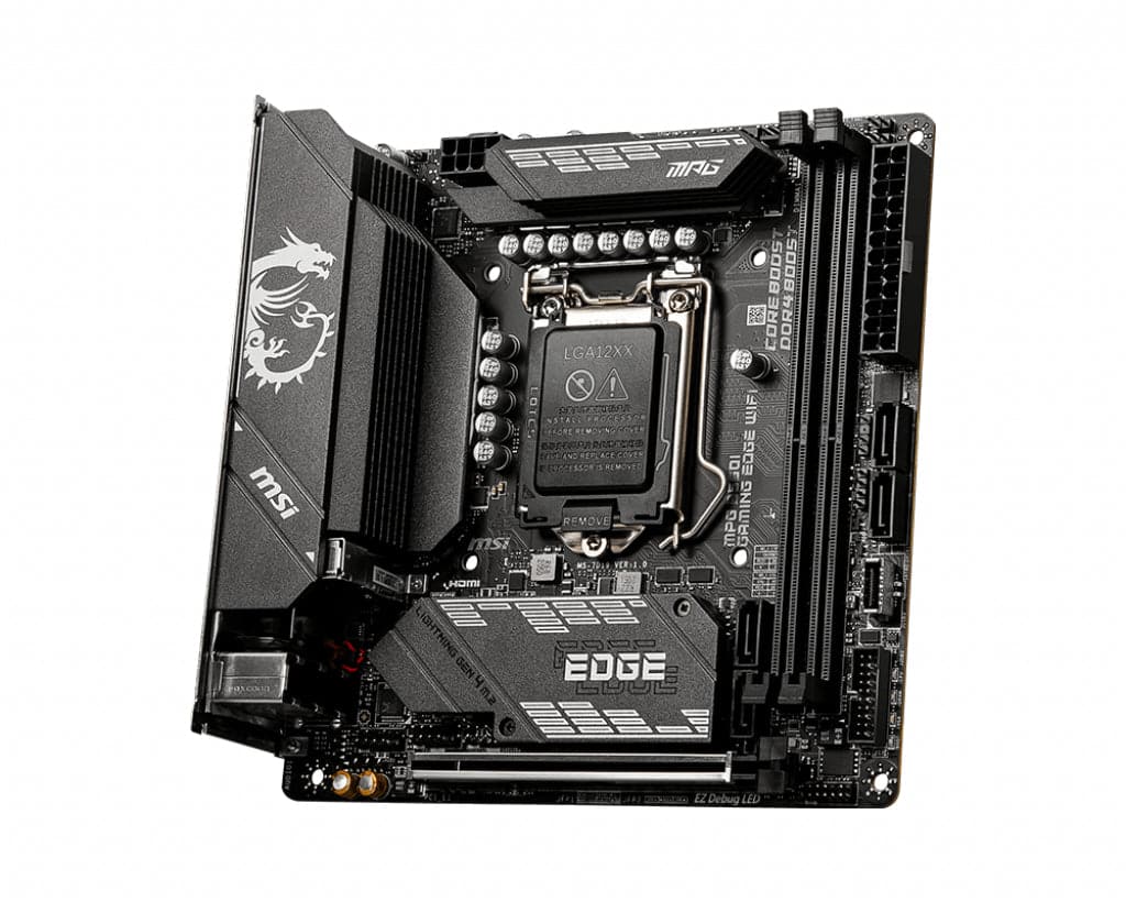 MSI MPG B560I GAMING EDGE WIFI Mini ITX LGA1200 Intel B560
