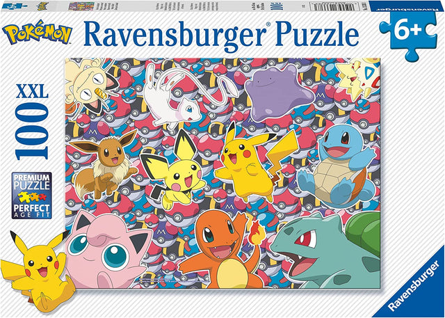 Ravensburger children's puzzle Pokémon - Ready to fight! (100 parts) Ravensburger