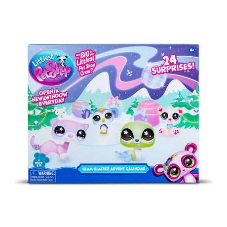 Littlest Pet Shop julekalender – 24 låger – kalender og indhold
