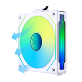 Lian li UNI FAN SL INF Vit fläkt - 120mm infinity RGB, PWM