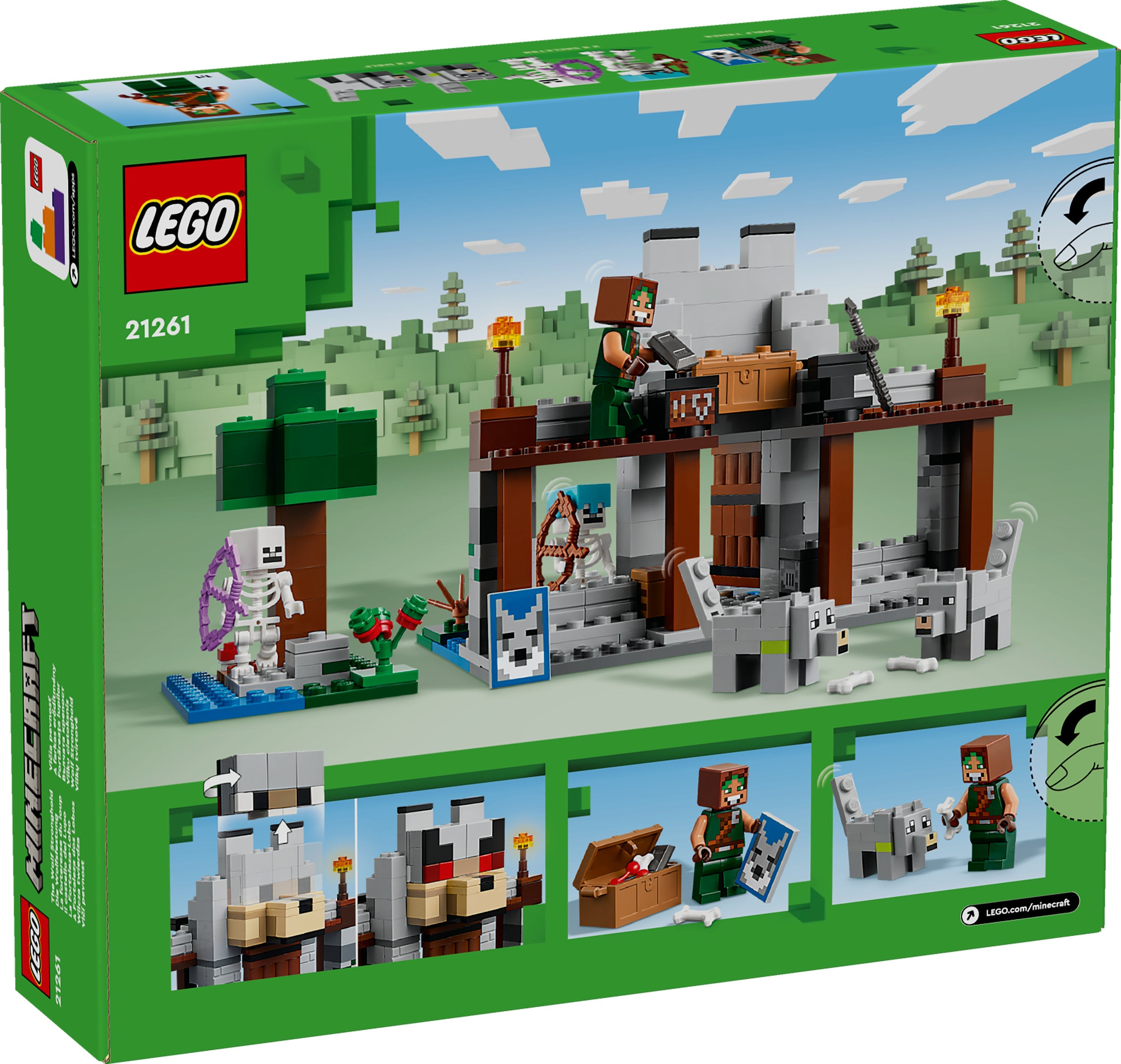 LEGO Minecraft - Vargmonterad (21261)