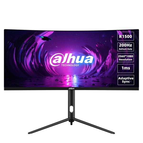Dahua 30'' WFHD 21.9 Böjd 200Hz 1ms