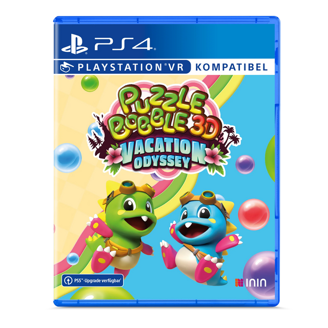 Puzzle Bobble 3D: Vacation Odyssey – PlayStation 4 – spilomslag