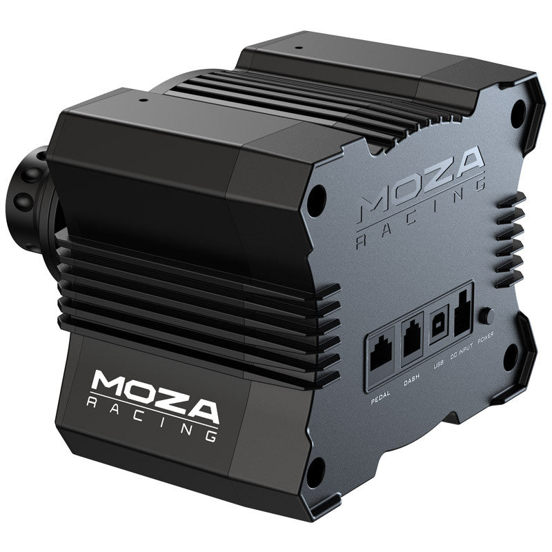 Moza R5 Racing Simulator (R5 Direktdriven Hjulbas, ES-ratt, SR-P Lite-pedal)