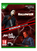 RetroRealms: Halloween & Ash vs Evil Dead – Double Feature – Xbox One / Xbox Series X – forside