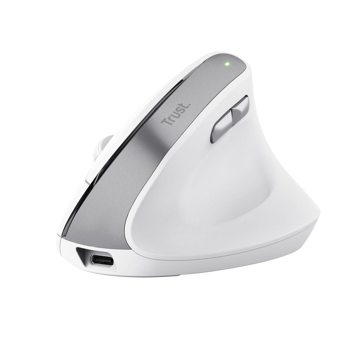 TRUST BAYO II ERGONOMISK TRÅDLÖS MUS - VIT