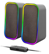 Speedlink - TOKEN RGB Gaming Stereo Högtalare, Svart