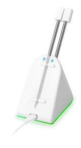 WA91 RGB Mus Bungee Med Infällbar Arm, Vit