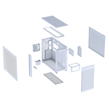 ASUS PRIME AP303 TG – kabinet – Hvid