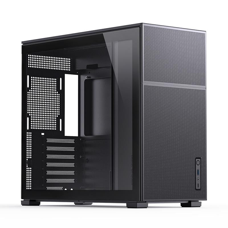 Jonsbo D41 MESH ATX Fodral, Härdat Glas - Svart