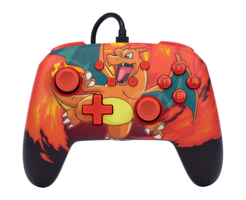 PowerA Enhanced Wired Controller – Charizard Vortex – Switch – produktbillede 1
