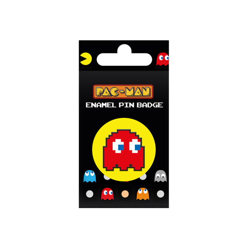 Pac Man Blinky Emalj Pin Badge