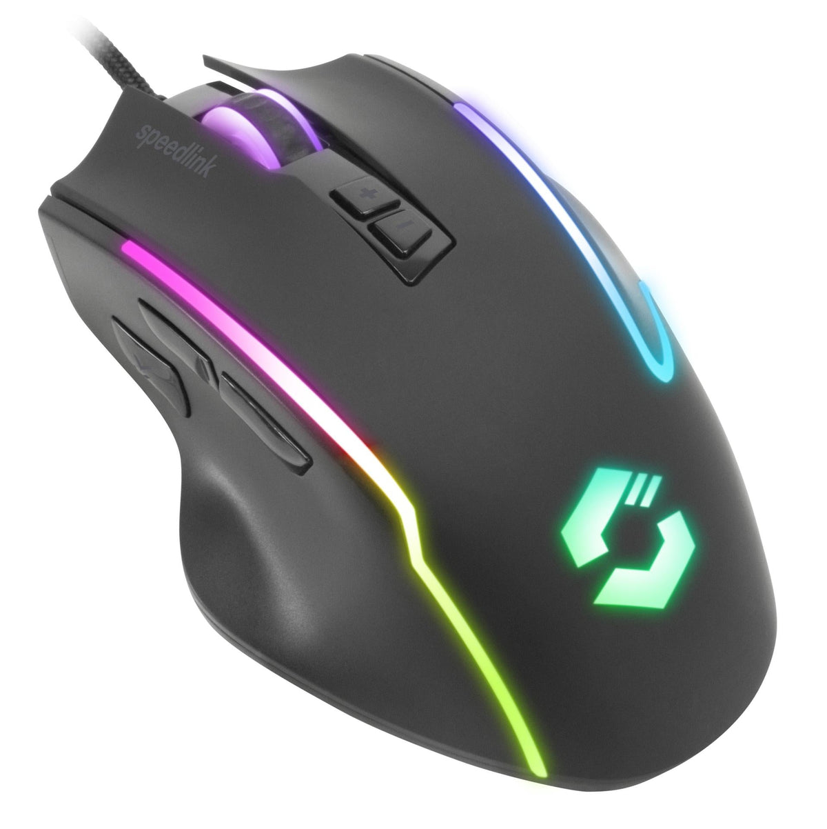 Speedlink - DECUS NX RGB Gaming Mouse, rubber-black Speedlink