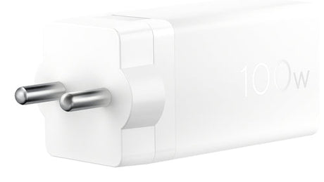 ASUS 100W USB-C GaN Charger – set skråt forfra (vinkel 9)