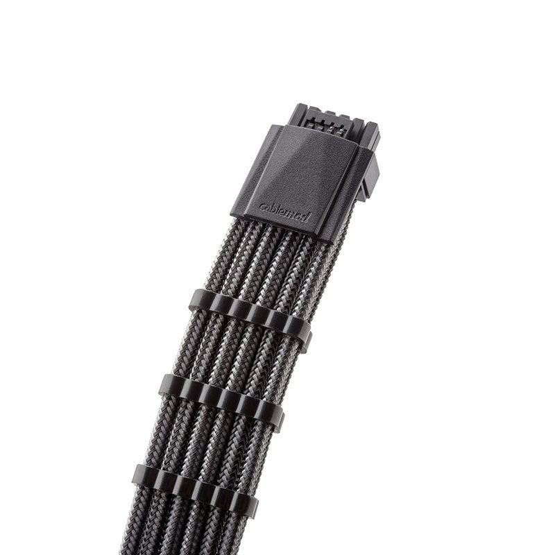 CableMod RT-Series Pro ModMesh 12VHPWR Till 3x PCI-e-kabel För ASUS/Seasonic - 60cm, Kolfiber