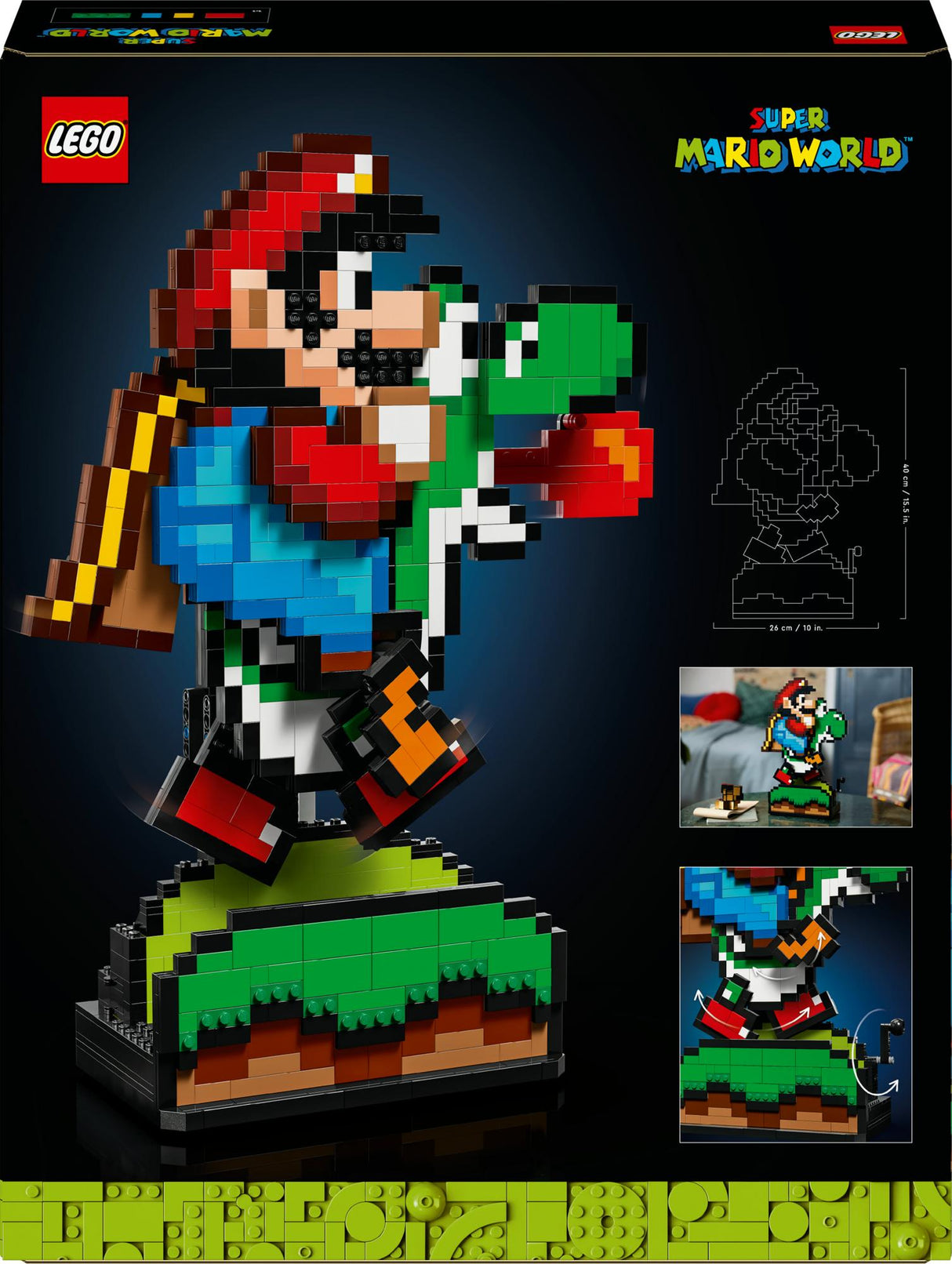 LEGO 71438 Super Mario World: Mario & Yosh LEGO