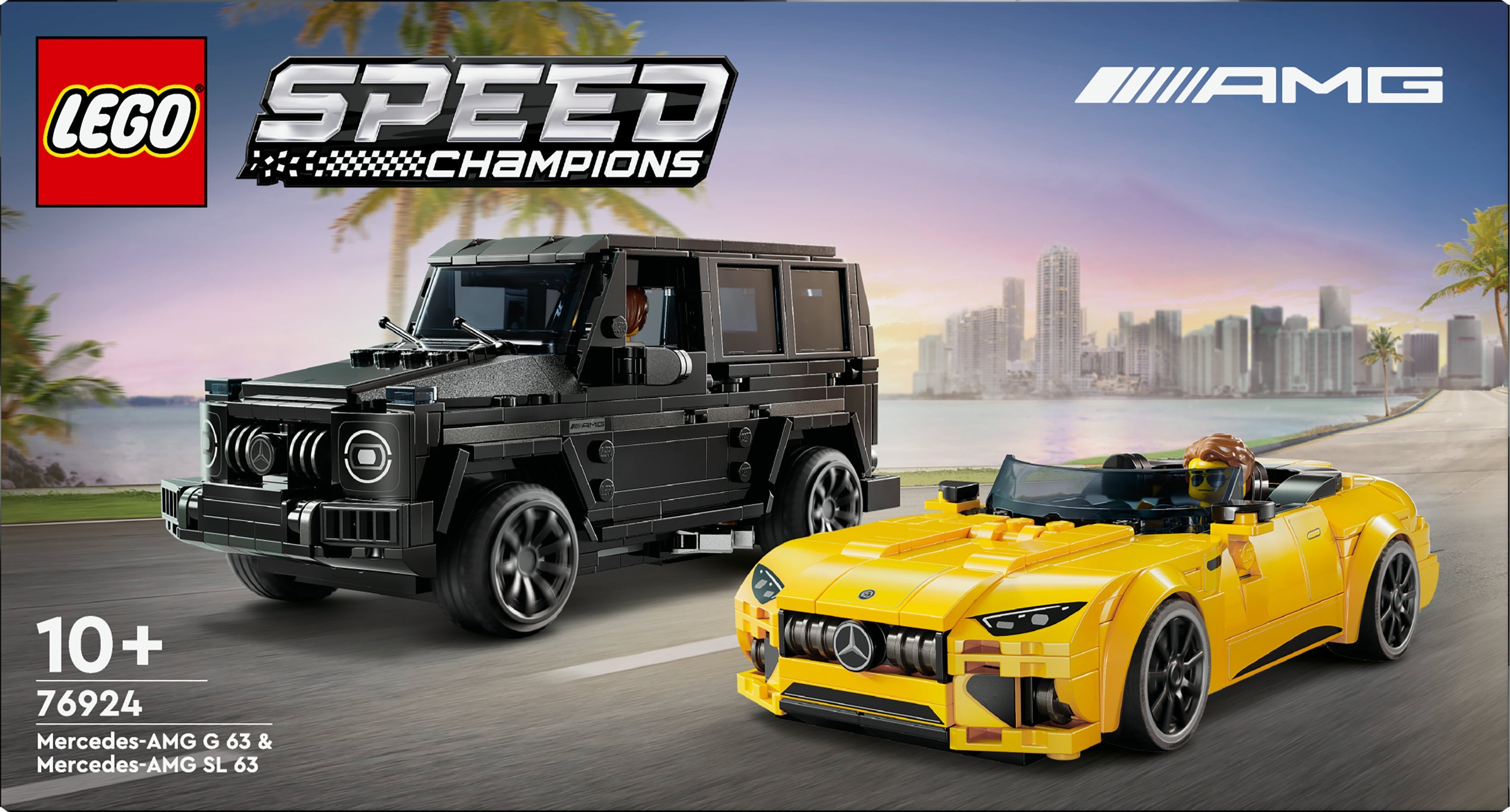 LEGO Speed Champions - Mercedes-AMG G 63 &amp; Mercedes-AMG SL 63 (76924)