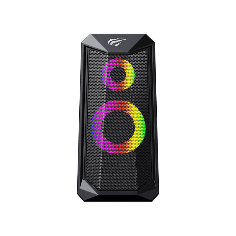 Datorhögtalare HAVIT SK202 2.0 RGB (svart)