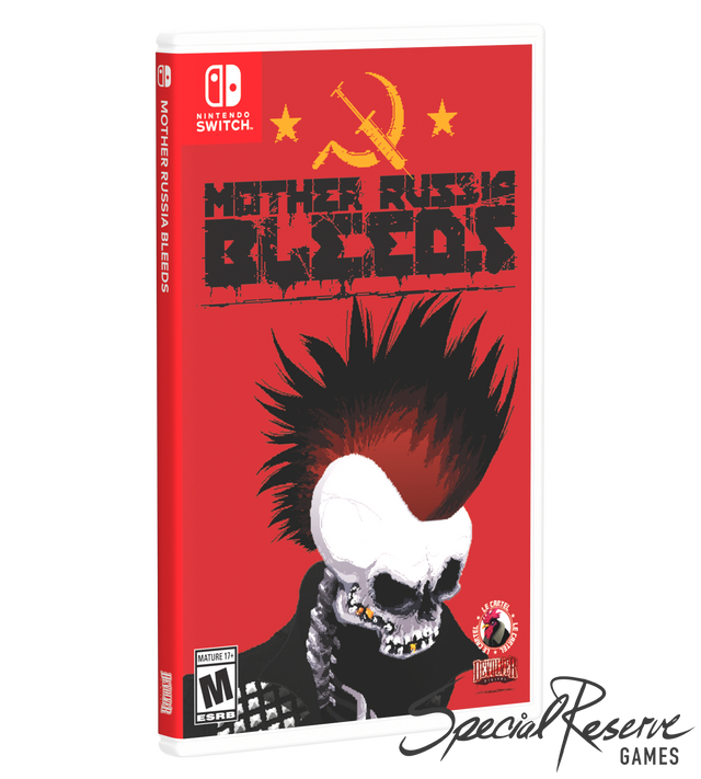 Mother Russia Bleeds (Limited Run) (Import) – omslag til Nintendo Switch