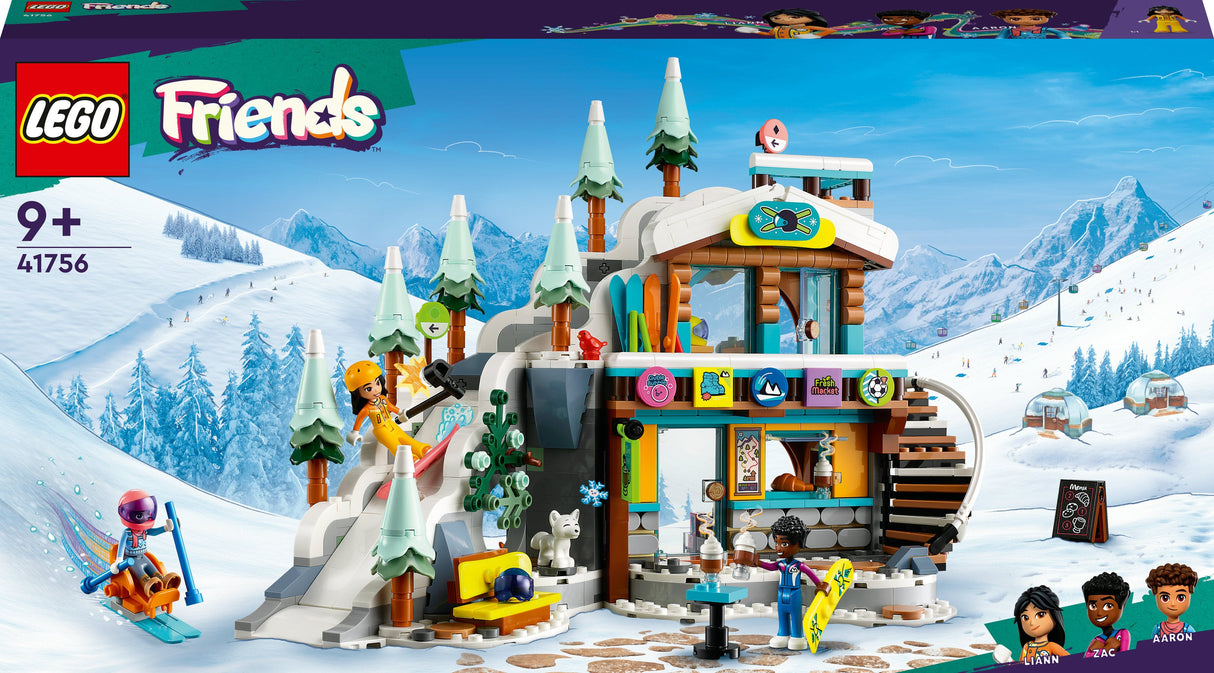 LEGO 41756 Friends Skidbacke Och Kafébyggande Leksak