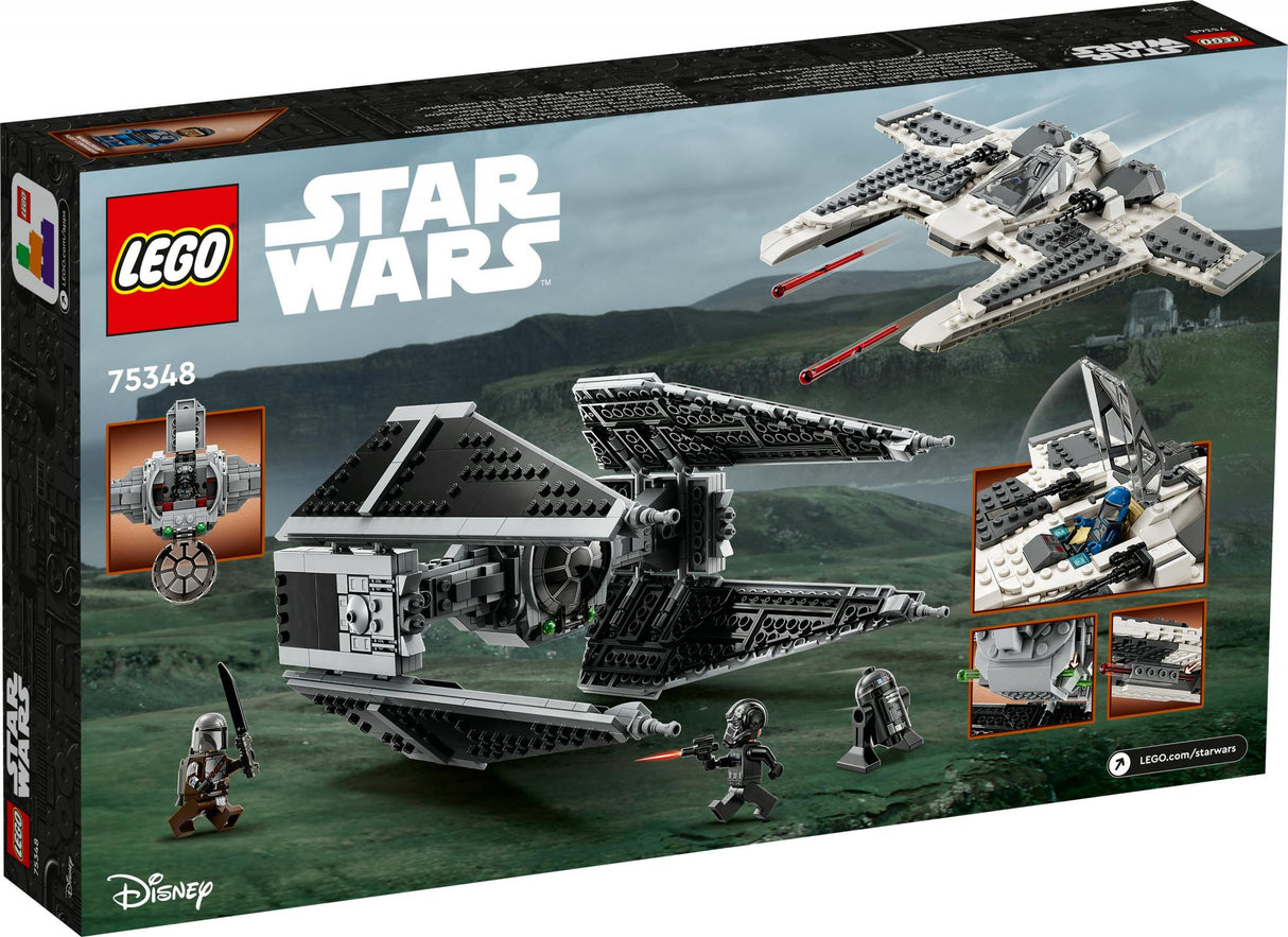 LEGO Star Wars - Mandalorian Fang Fighter Vs. TIE Interceptor (75348)