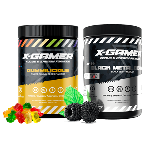 X-Gamer - Gummilicious + Metal Berry Bundle