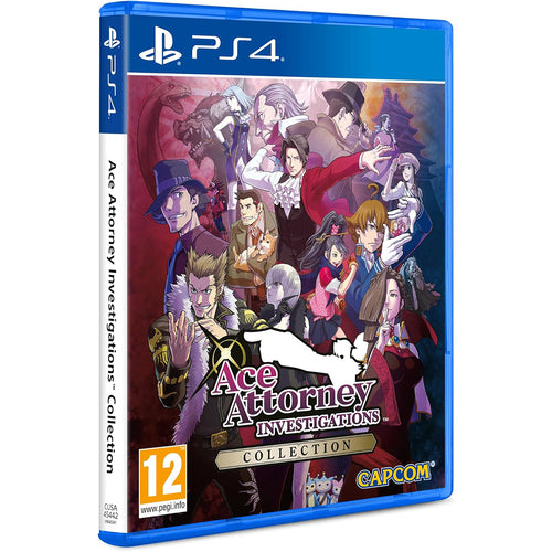 Ace Attorney Investigations Collection – PlayStation 4 – spilomslag