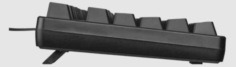 DELTACO GAMING DK310 Tangentbord Mekanisk RGB-kabel