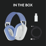 Logitech - G435 Lightspeed Wireless Gaming Headset - Vit