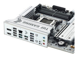 ASUS TUF GAMING B850M-PLUS WIFI7 W – skråt ved bagpanelet