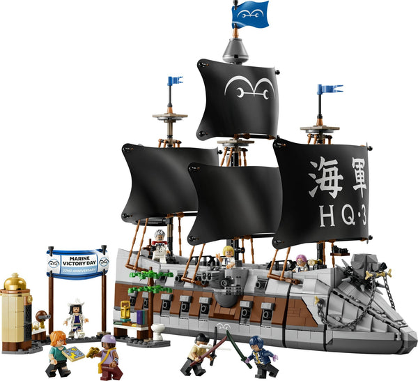 LEGO ONE PIECE Garps Marine-slagskib