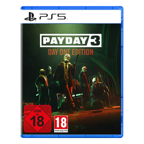 Payday 3 (Day 1 Edition) (DE/Multi in Game) - PS5 - omslag