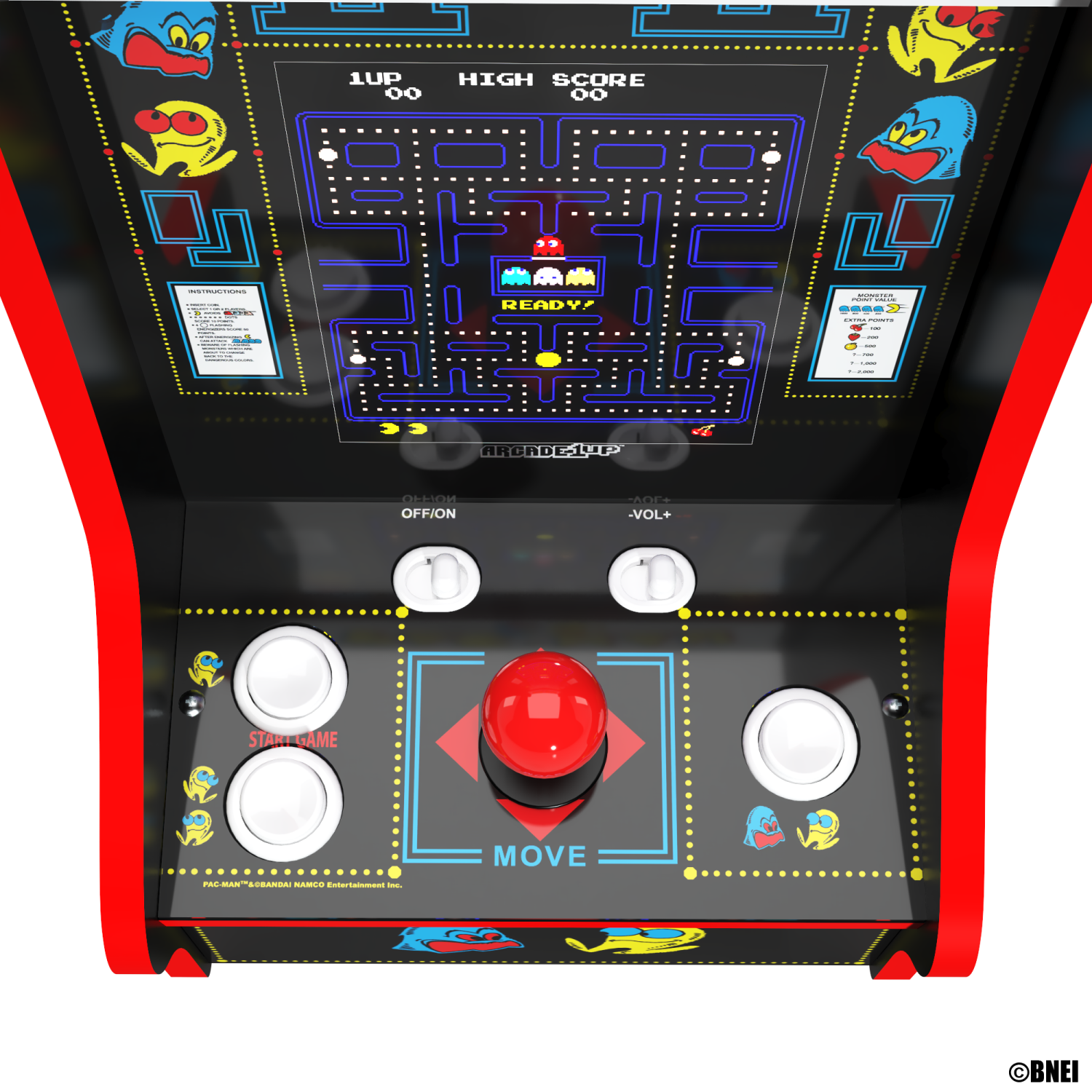 ARCADE 1 UP 2022 COUNTER CADE 1 PLAYER PAC-MAN