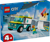 LEGO City - Emergency Ambulance and Snowboarder (60403) LEGO