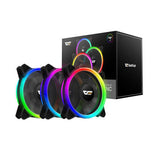 Datorfläktset ARGB Darkflash DR12 Pro 3in1 120x120 (svart)
