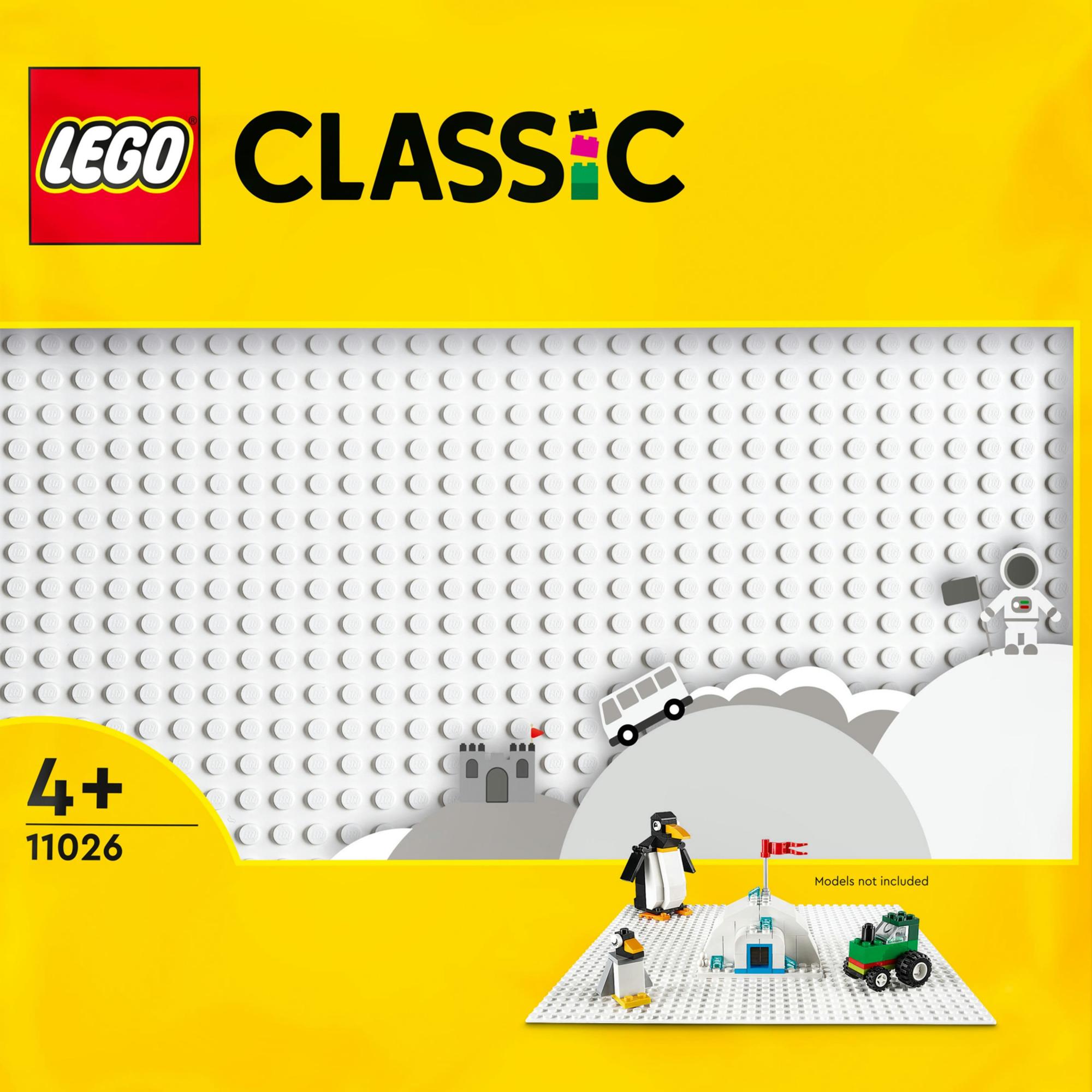 LEGO Classic - Vit Bottenplatta (11026)