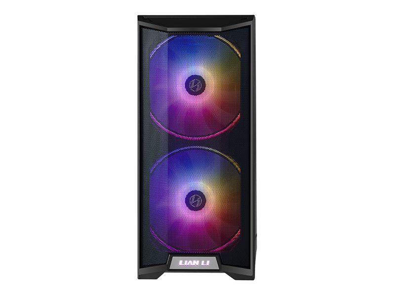 Lian Li LANCOOL 215 Midi-Tower - ARGB - Härdat glas - Svart
