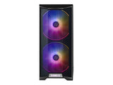 Lian Li LANCOOL 215 Midi-Tower - ARGB - Härdat glas - Svart