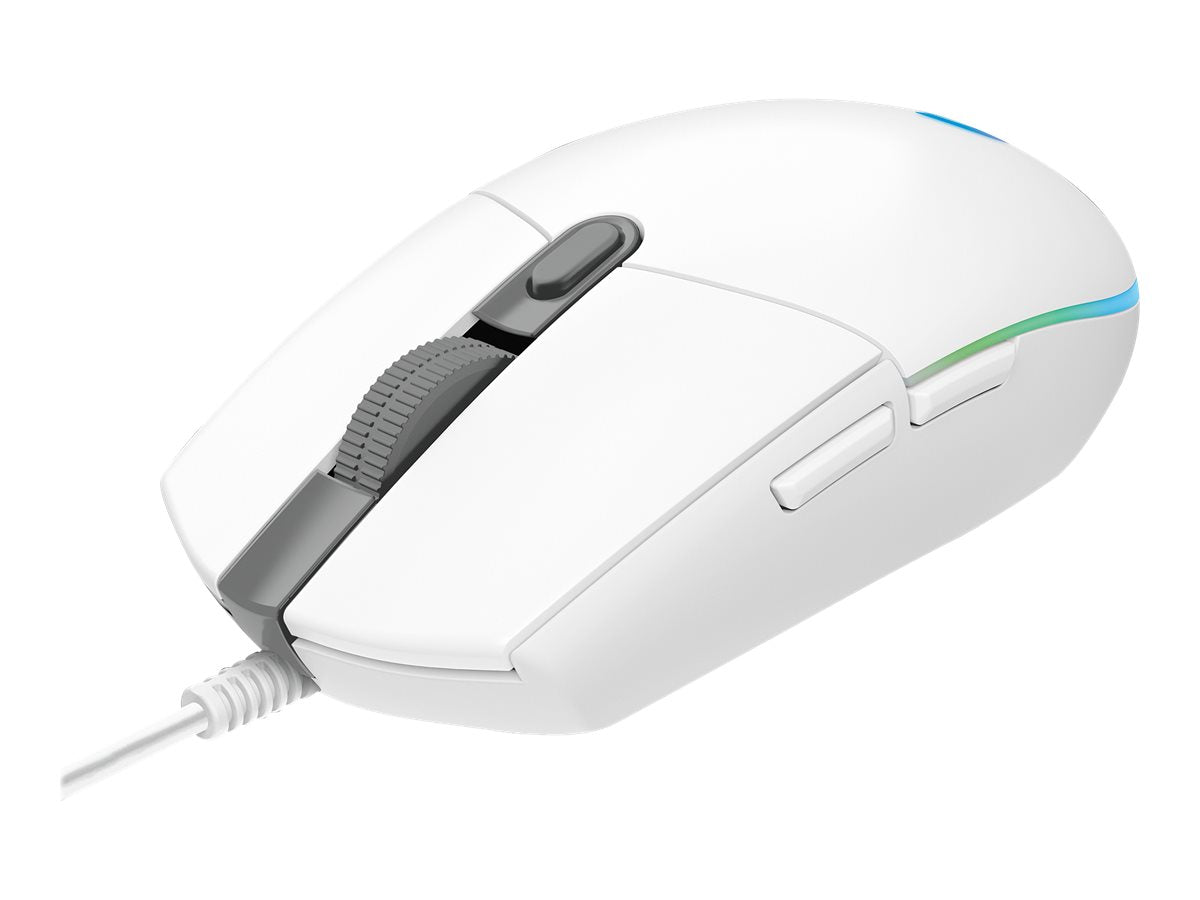 Logitech Gaming Mouse G102 LIGHTSYNC Optisk Kabel Vit