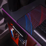 XROCKER CARBON-TEK DESK MED TRÅDLÖS LADDNING OCH NEO FIBER LED