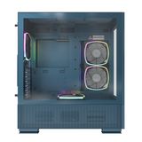 Montech Sky Two Blue - Midi-tower - E-ATX - 4x ARGB PWM-Fläktar - ARGB PWM Fan Controller