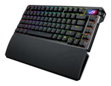 ASUS ROG AZOTH EXTREME 75% Wireless DIY Custom Gaming Keyboard, OLED display