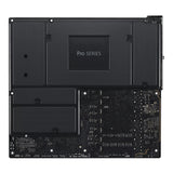 ASUS PRO WS WRX90E-SAGE SE set bagfra med beskyttende bagplade