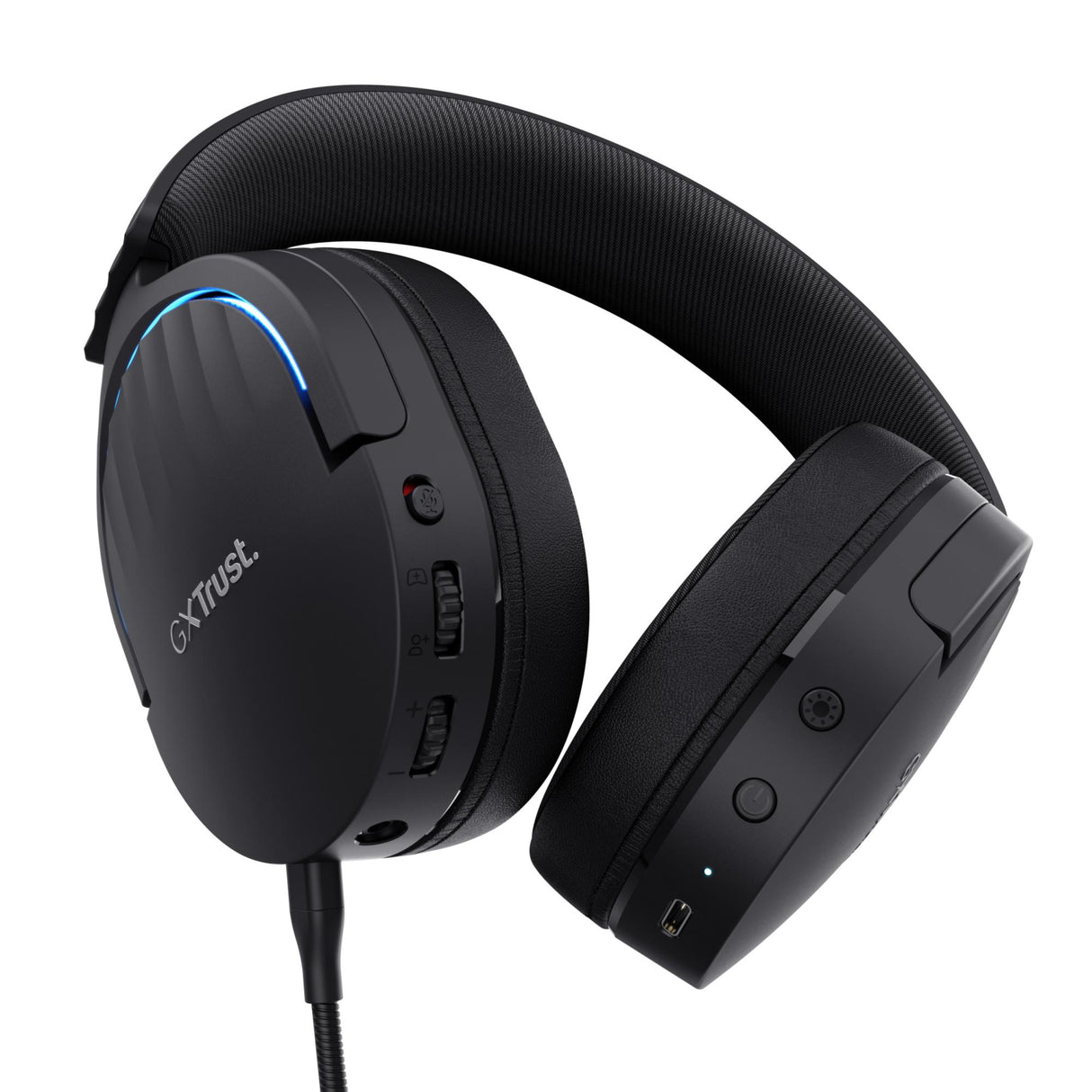 TRUST GXT491 FAYZO TRÅDLÖST HEADSET - SVART
