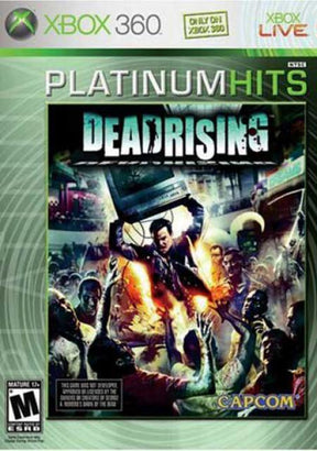 Dead Rising – Platinum Hits – amerikansk regionslåst import – Xbox 360 – spilomslag