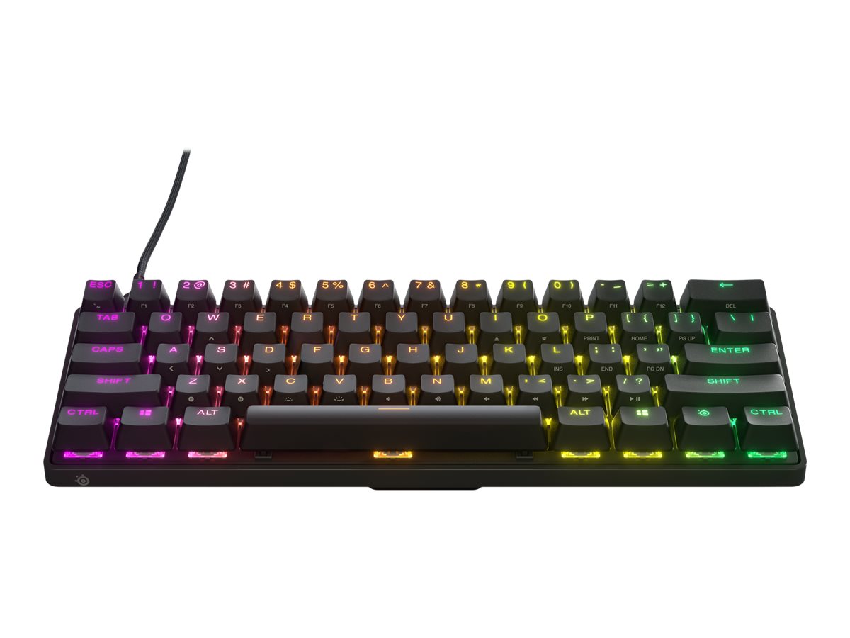 SteelSeries Apex Pro Mini Keyboard Mekanisk Per-key RGB Cable Nordic