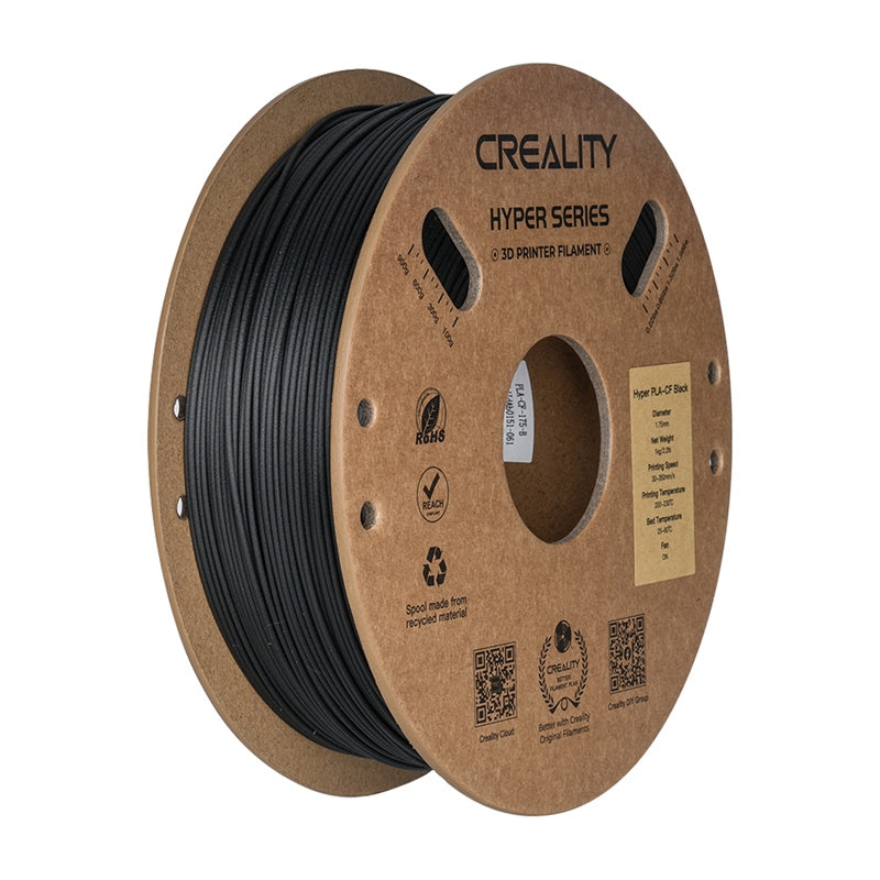 Creality Hyper PLA-CF filament – sort, 1 kg