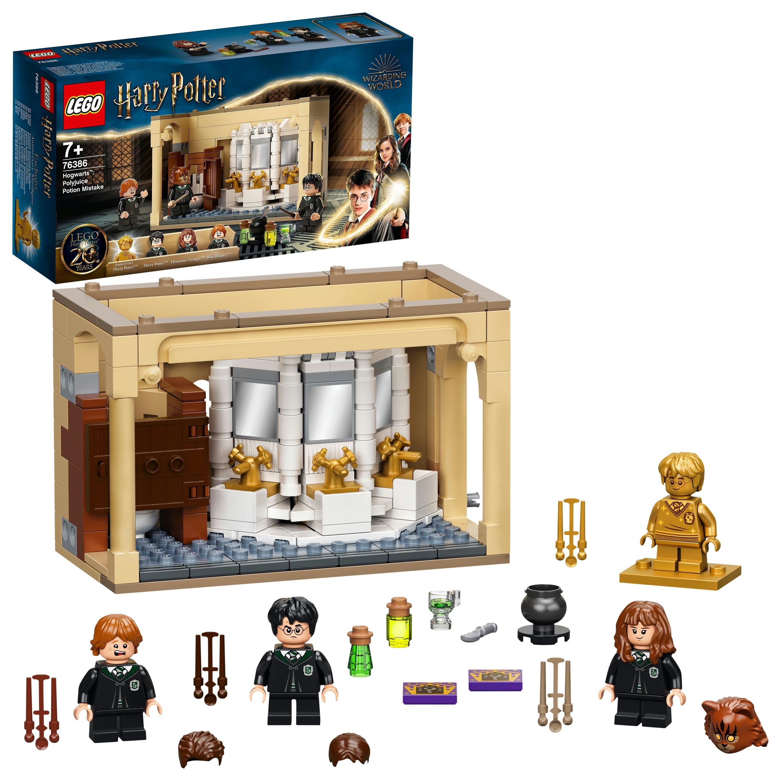LEGO Harry Potter HW: Annat. Polyjuice Tr - 76386