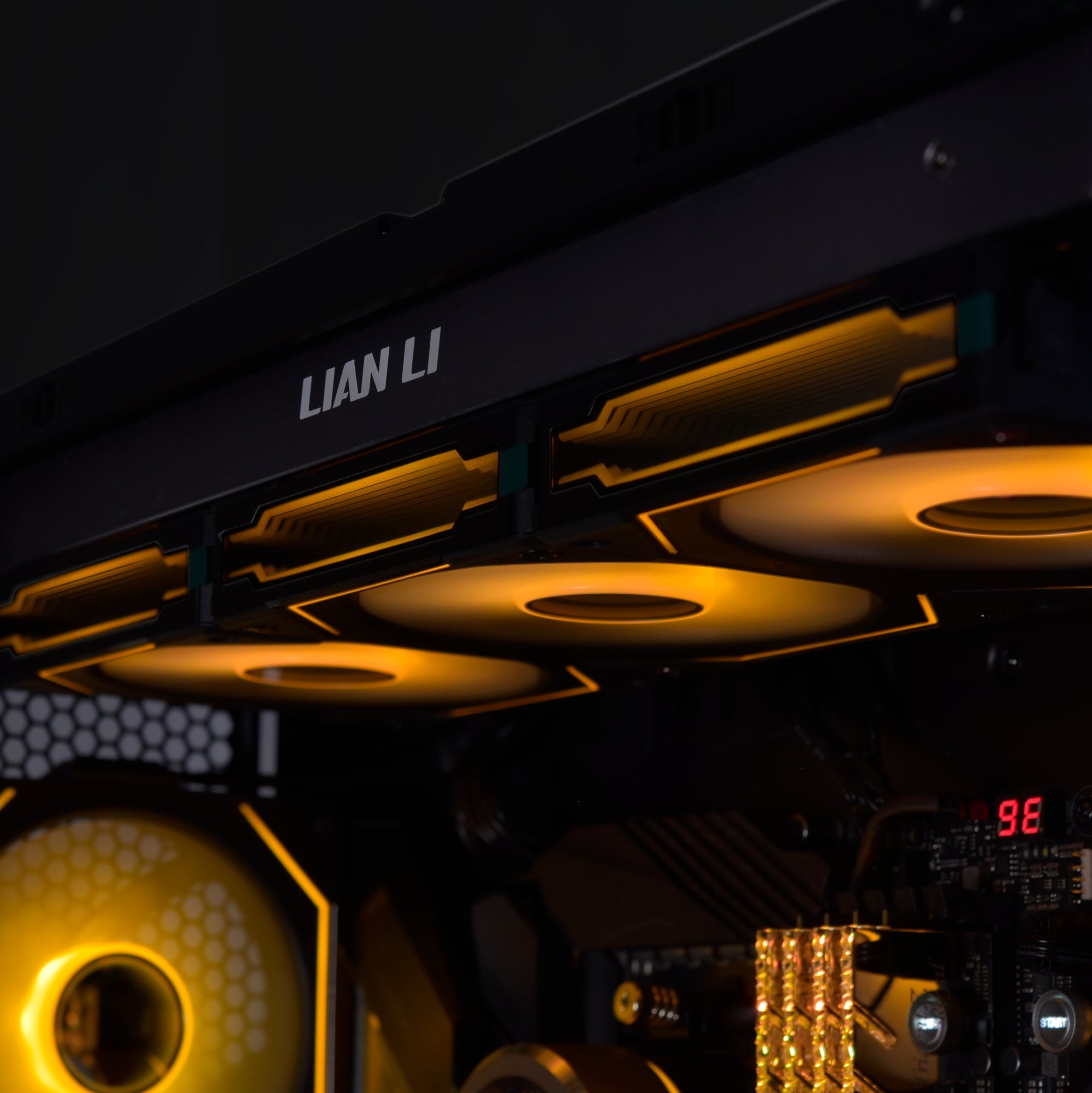 Lian li UNI FAN SL INF Fläkt Svart - 120mm infinity RGB, PWM