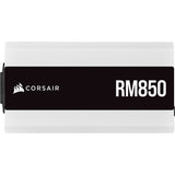 CORSAIR RM White Series RM850 Nätaggregat 850 Watt